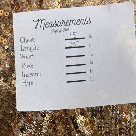 Zara Gold Sequin Wrap Tie Long Sleeve Tunic Mini Stretch Dress V Neck XS Gold - Picture 13 of 16